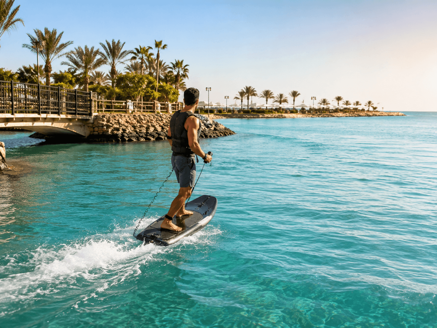 Yanbu: Electric Jet Surf Training Experience