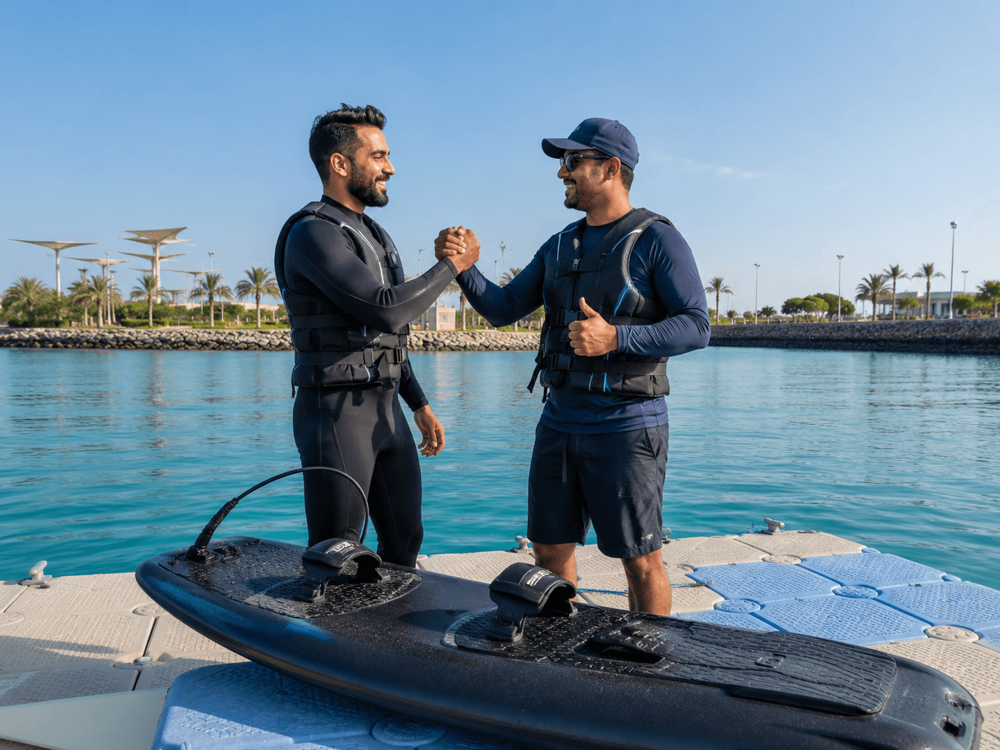 Yanbu: Electric Jet Surf Training Experience
